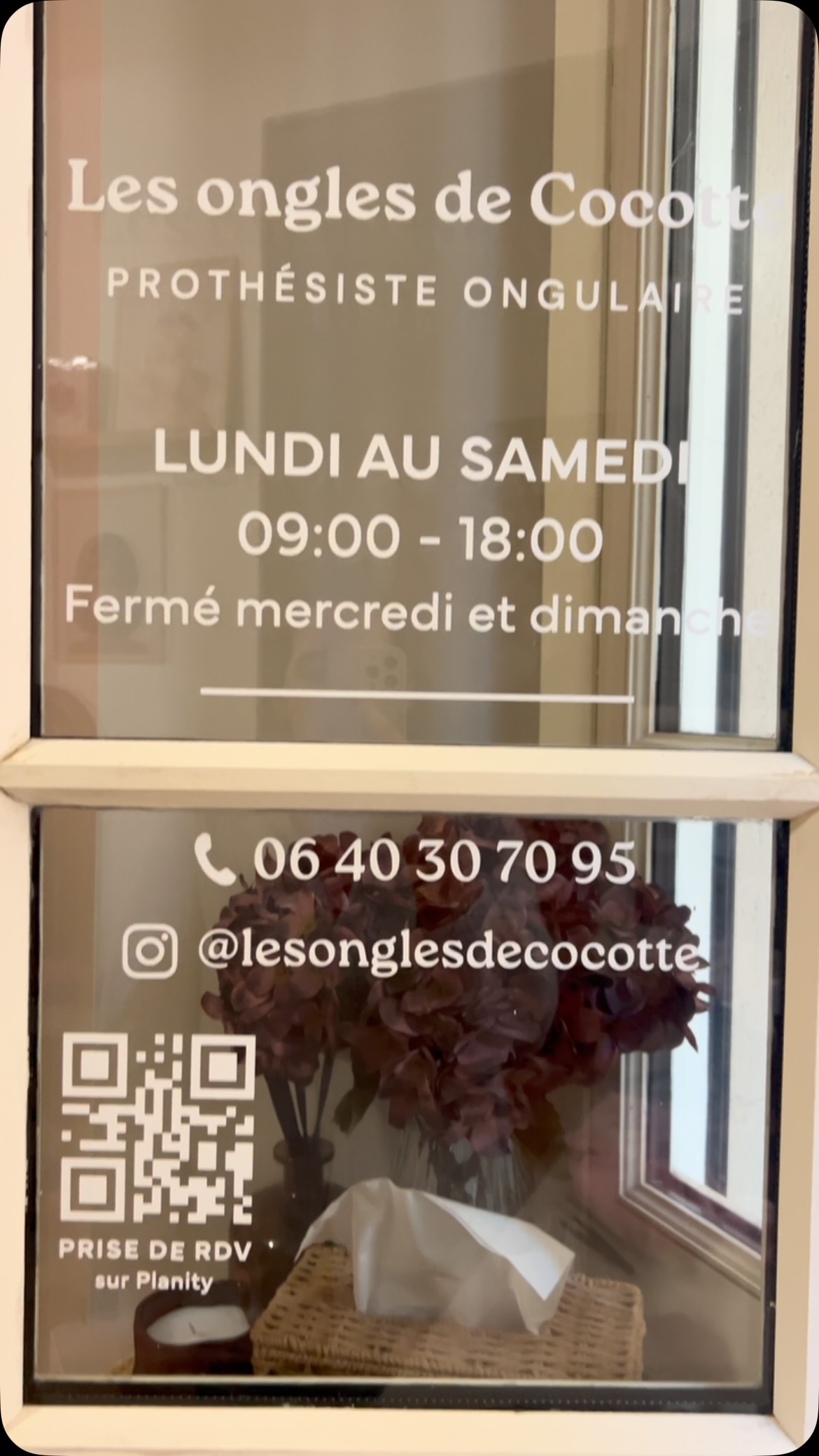 Réalisation Les Ongles de Cocotte